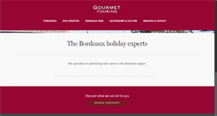 Desktop Screenshot of gourmet-touring.com